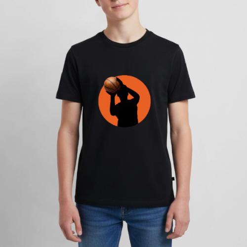Basketball: Focused Precision - Kids' Premium T-Shirt