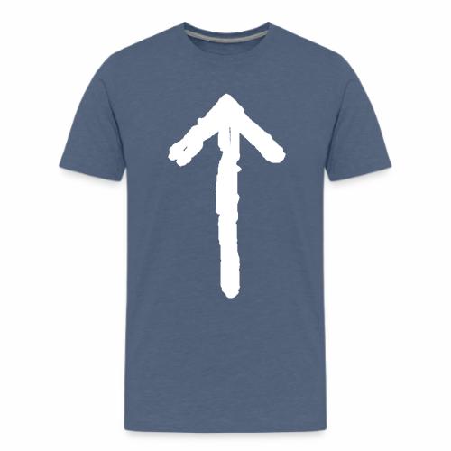 Elder Futhark Rune Tiwaz - Letter T - Kids' Premium T-Shirt