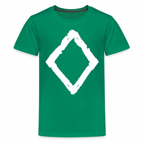 Elder Futhark Rune Ingwaz - Letter NG - Kids' Premium T-Shirt