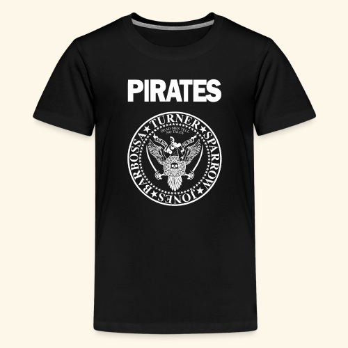 Punk Rock Pirates [heroes] - Kids' Premium T-Shirt