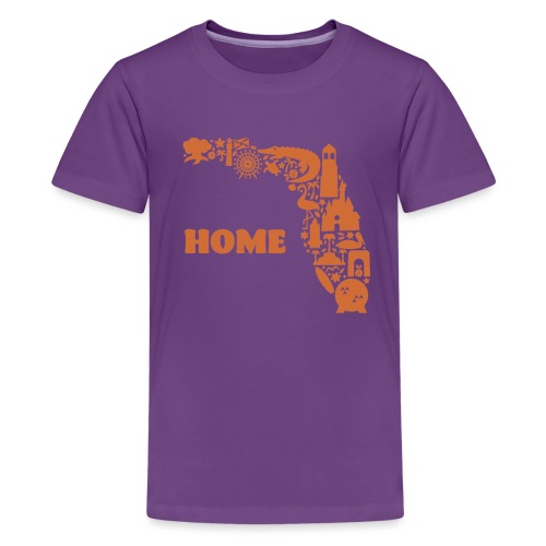 Home-Orange - Kids' Premium T-Shirt
