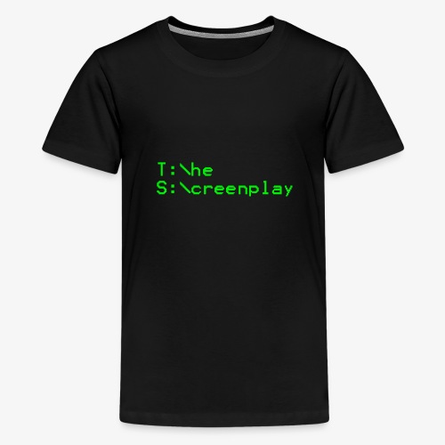 Console Logo Green - Kids' Premium T-Shirt