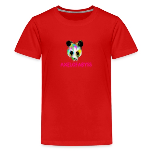 Axelofabyss panda panda paint - Kids' Premium T-Shirt