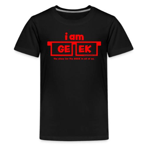 iamGEEK RED - Kids' Premium T-Shirt