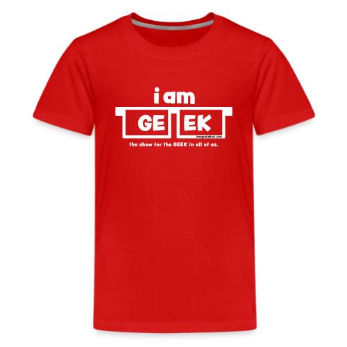 iamGEEK classic White - Kids' Premium T-Shirt