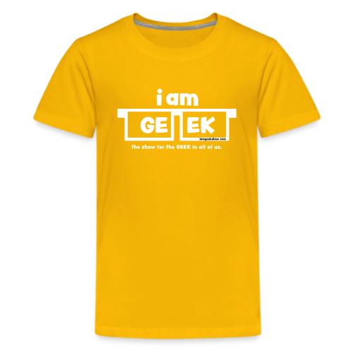 iamGEEK classic White - Kids' Premium T-Shirt