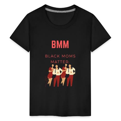 BMM wht bg - Kids' Premium T-Shirt
