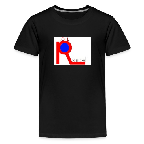 ROLL_OBSIDIAN - T-shirt premium pour ados