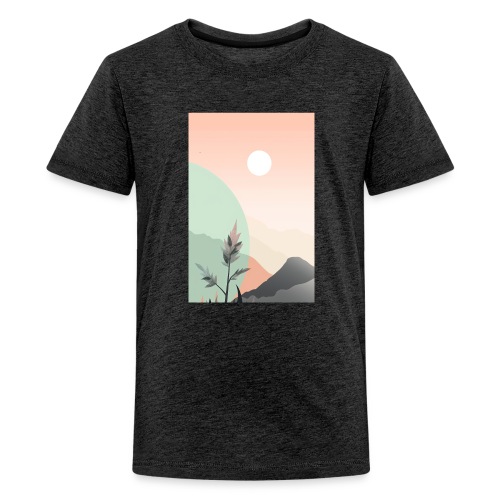 Retro Sunrise - Kids' Premium T-Shirt