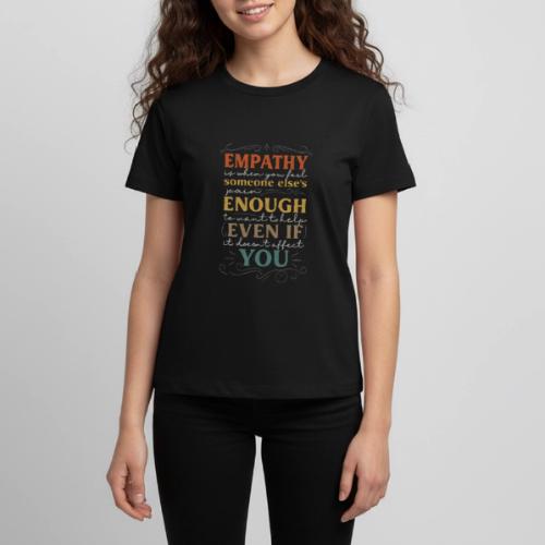 Empathy Quote Chalkboard Style Inspirational T-Shi - Kids' Premium T-Shirt