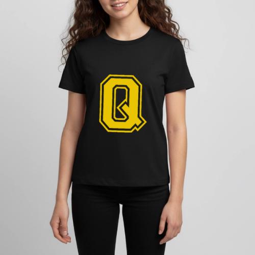 Letter Q – Capital Athletic Alphabet Monogram - Kids' Premium T-Shirt