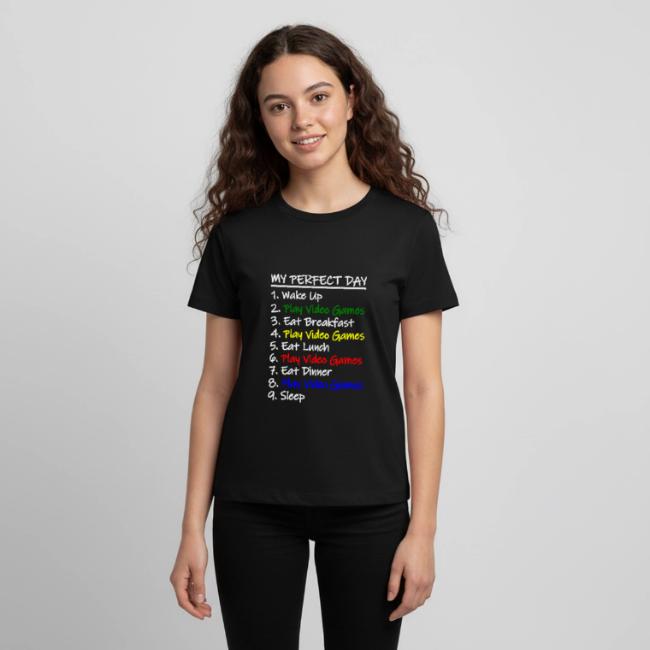 My Perfect Day Funny Video Games Quote For Gamers