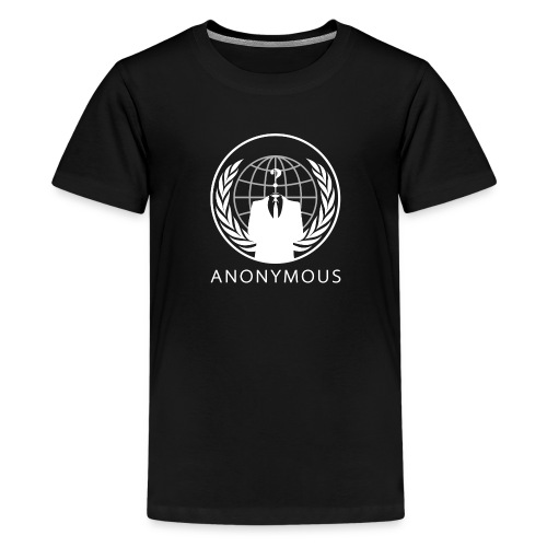 Anonymous 1 - White - Kids' Premium T-Shirt