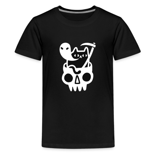 Black Doom Cat - Kids' Premium T-Shirt