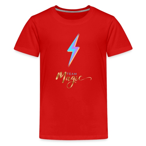 Team Magic With Lightning Bolt - Kids' Premium T-Shirt