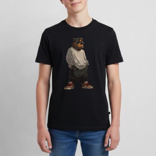 Urban Streetwear Bear Cool Apparel Design - Kids' Premium T-Shirt
