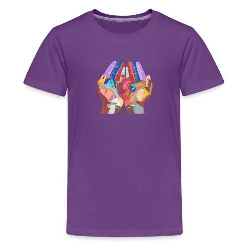 Heart in hand - Kids' Premium T-Shirt