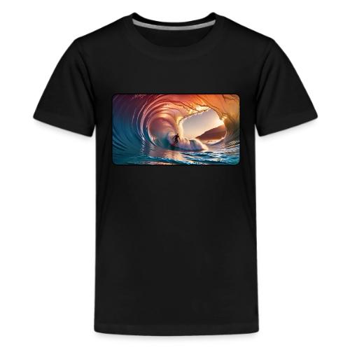 Biggest Barrel Wave - Kids' Premium T-Shirt
