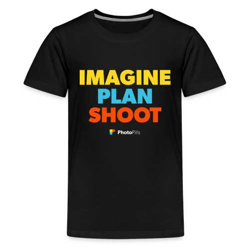 Imagine. Plan. Shoot! - Kids' Premium T-Shirt