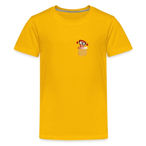 Pizza Lover pocket - Kids' Premium T-Shirt