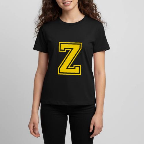 Letter Z – Capital Athletic Alphabet Monogram - Kids' Premium T-Shirt