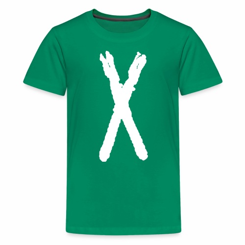 Elder Futhark Rune Gebo - Letter G - Kids' Premium T-Shirt