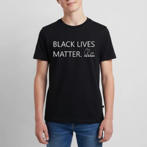 Black Lives Matter (white font) - Kids' Premium T-Shirt