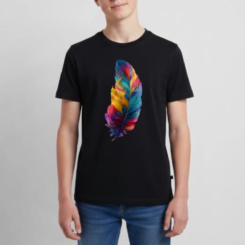 Spectrum Feather Flow - Kids' Premium T-Shirt
