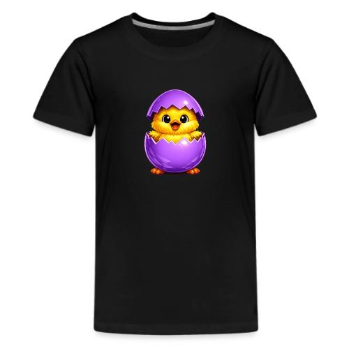 Easter Chick Purple - Kids' Premium T-Shirt