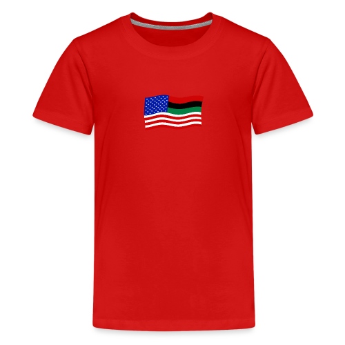 The African American Flag of Inclusion - Kids' Premium T-Shirt