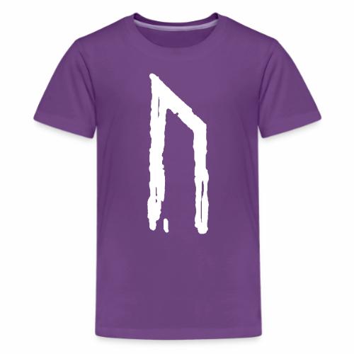 Elder Futhark Rune Uruz - Letter U - Kids' Premium T-Shirt