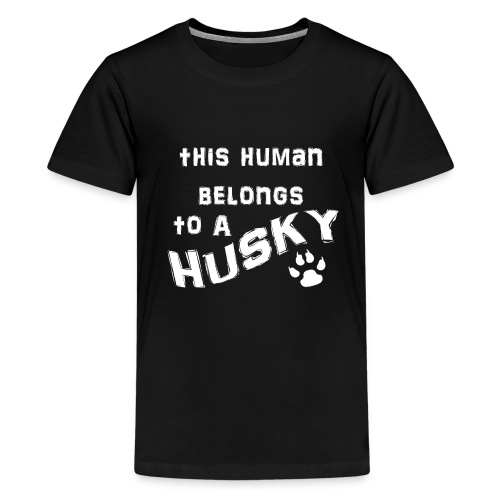 HUSKY PROPERTY WHITE - Kids' Premium T-Shirt