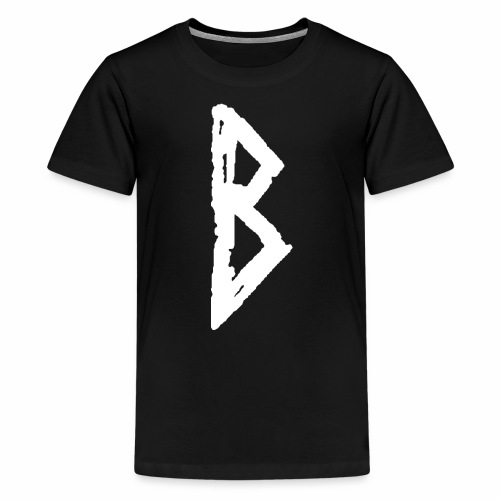 Elder Futhark Rune Berkana - Letter B - Kids' Premium T-Shirt