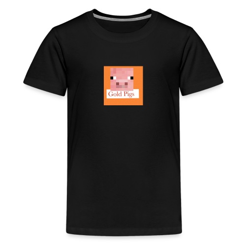Gold Pigs- - Kids' Premium T-Shirt