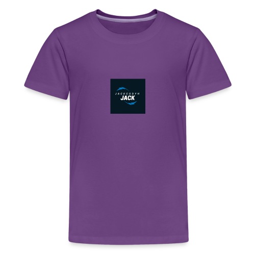 JackCodyH blue lightning bolt - Kids' Premium T-Shirt