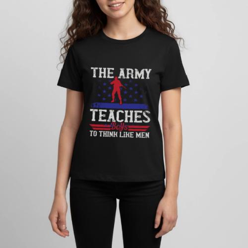 The Army Teaches Boys To Think Like Men - Kids' Premium T-Shirt