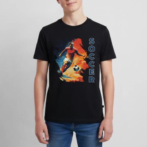 Soccer Action Pulse - Kids' Premium T-Shirt