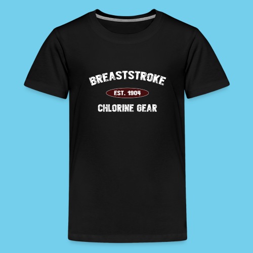breaststroke est 1904 - Kids' Premium T-Shirt