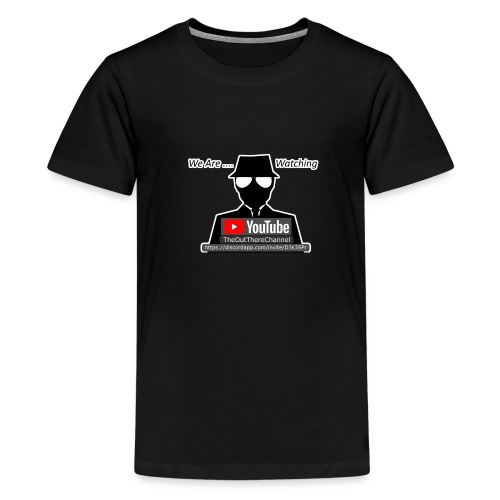 MibTheOutThereChannel v2 2019 with back OT logo - Kids' Premium T-Shirt