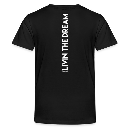 living the dream white edition - Kids' Premium T-Shirt