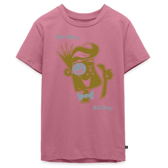 We Slay All Day Shiny Shirt Metallic Silver & Gold