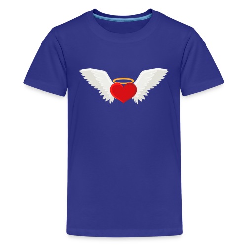 Winged heart - Angel wings - Guardian Angel - Kids' Premium T-Shirt