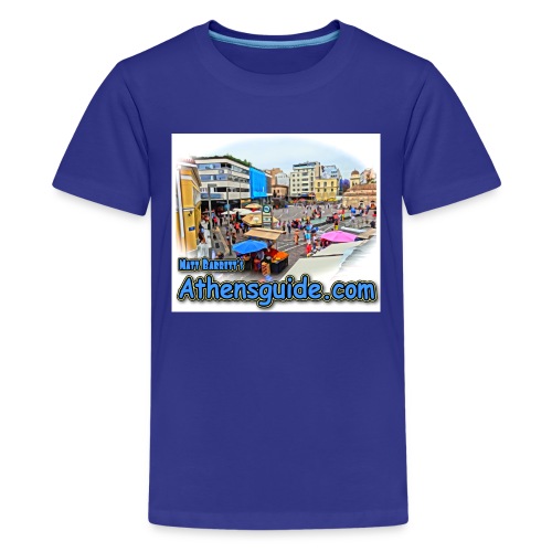 Athensguide Monastiraki jpg - Kids' Premium T-Shirt