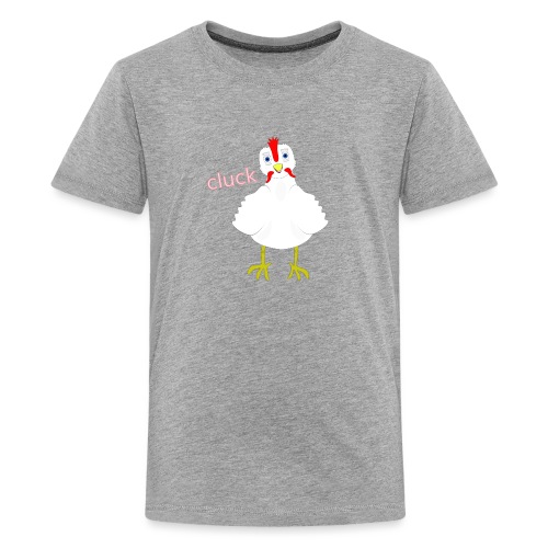 CLUCK 3 png - Kids' Premium T-Shirt