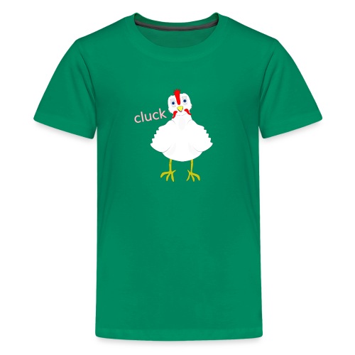 CLUCK 3 png - Kids' Premium T-Shirt