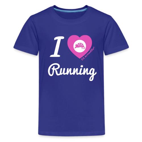 I love running - Kids' Premium T-Shirt
