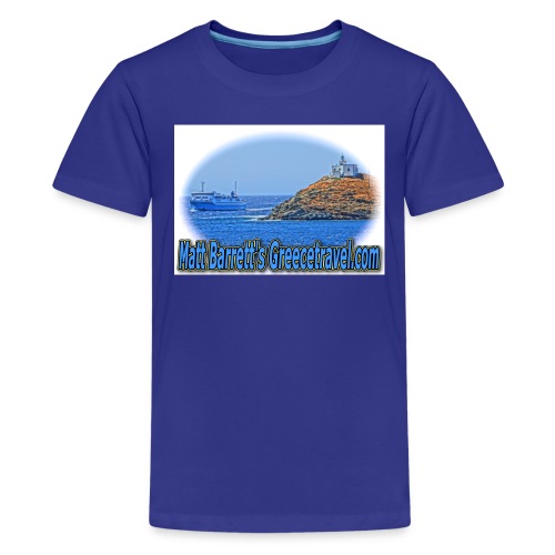 Greecetravel Ferryboat jpg - Kids' Premium T-Shirt