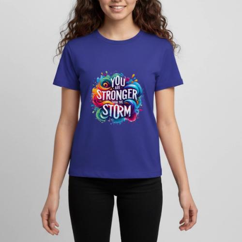 Wellness Collection - Stronger Than the Storm - Kids' Premium T-Shirt