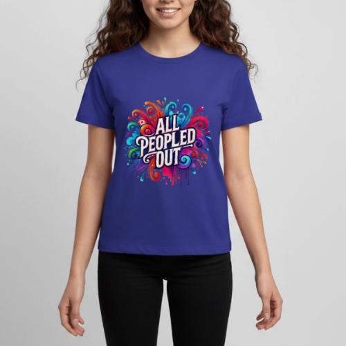 Wellness Collection - All Peopled Out - Kids' Premium T-Shirt
