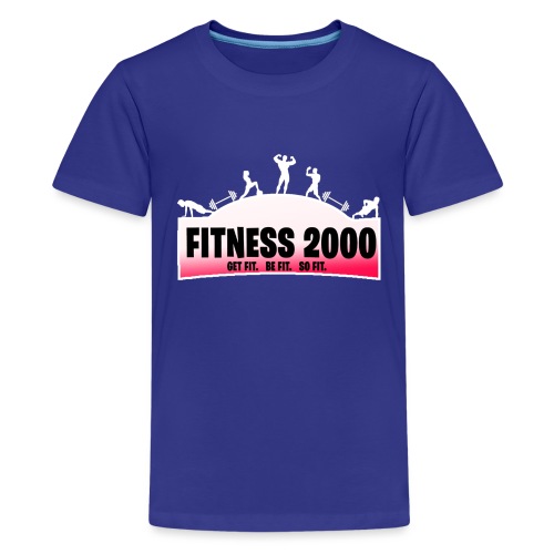 Fitness 2000 Gamer Logo Pink! - Kids' Premium T-Shirt